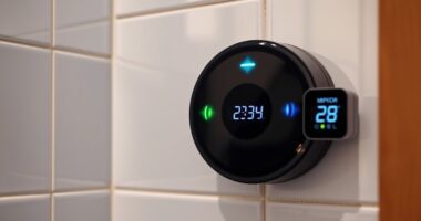 leak detection with temperature alerts