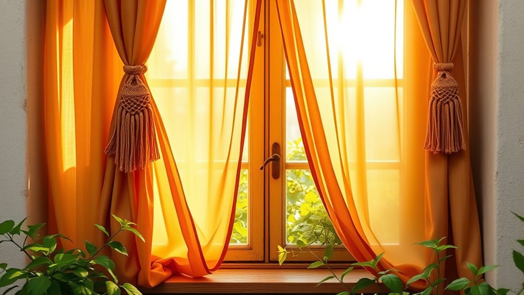 loose natural textured curtains