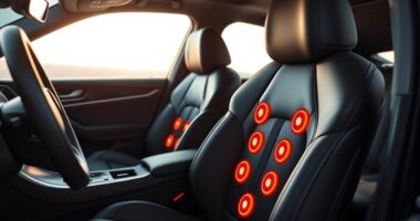 luxury car seat massagers