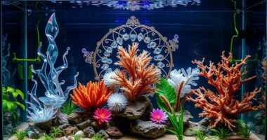 luxury fish tank accessories