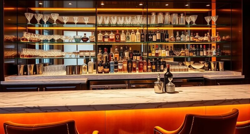 luxury home bar ideas