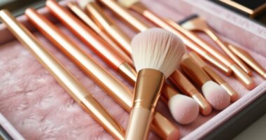 luxury makeup brush collection