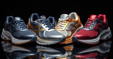 luxury performance running shoes