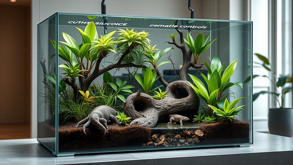 luxury reptile terrarium essentials