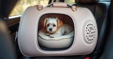 luxury travel dog carriers