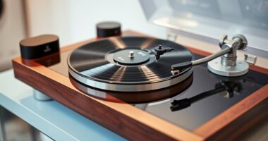 luxury vinyl record players