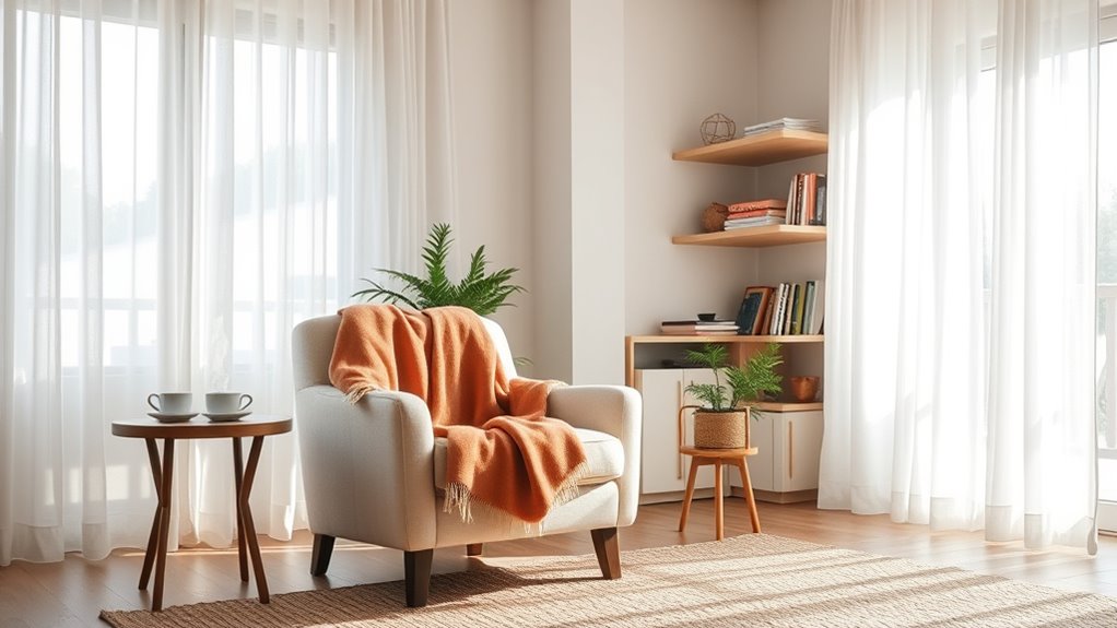 mindful decluttering creates calm