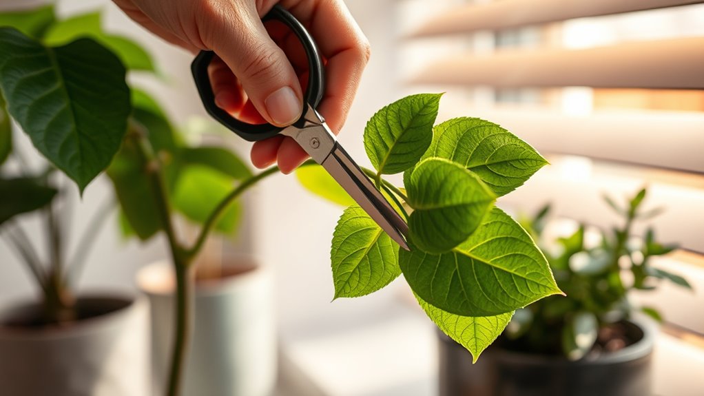 mindful plant watering practice