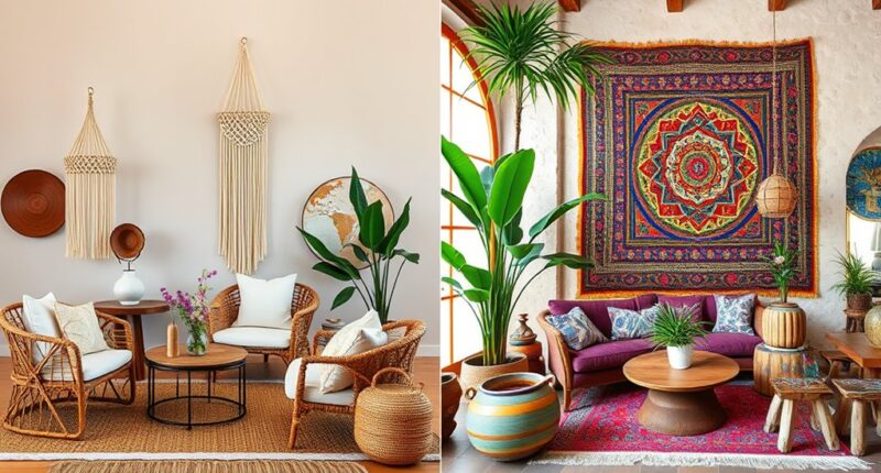 minimalist versus maximalist bohemian