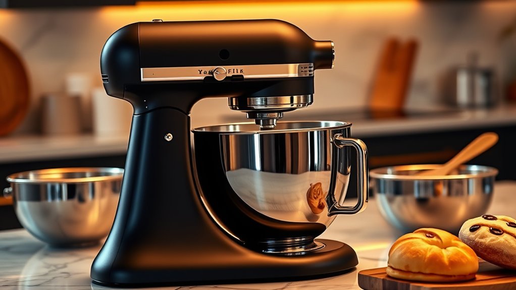 mixer features and design