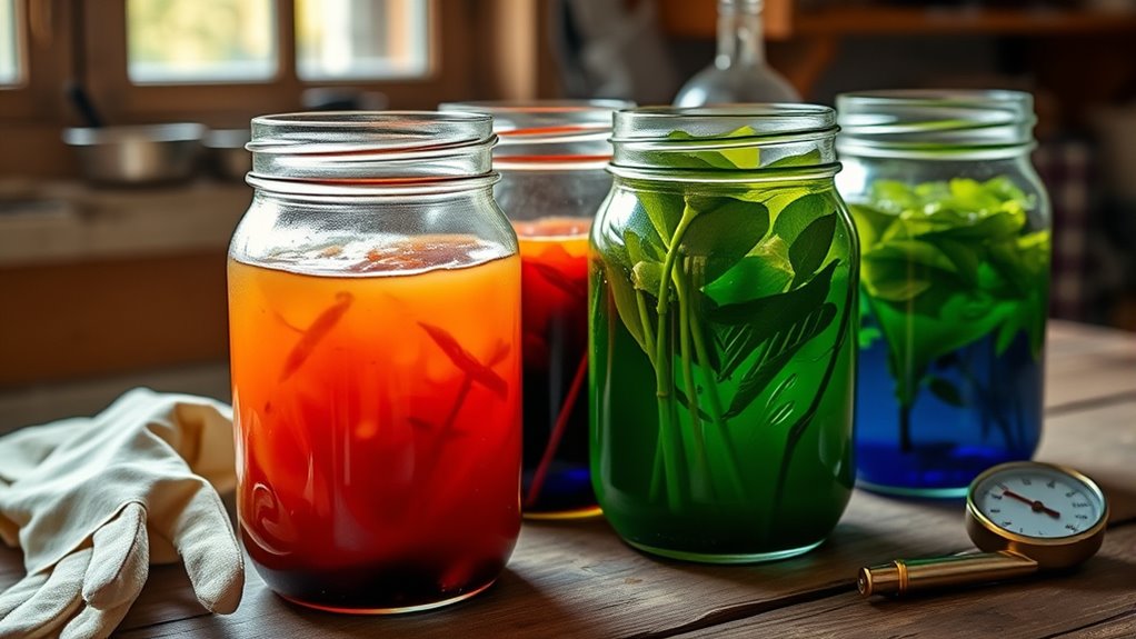 natural dyeing safety tips