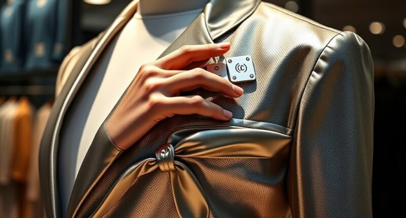 nfc tags on clothing