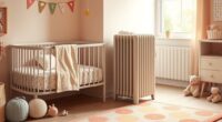 nursery safe warm heating