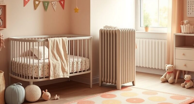 nursery safe warm heating