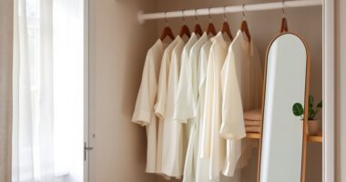 organize wardrobe for peace