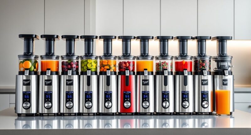 premium juicer machine list