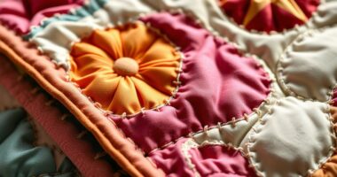 quilting piping and stitching