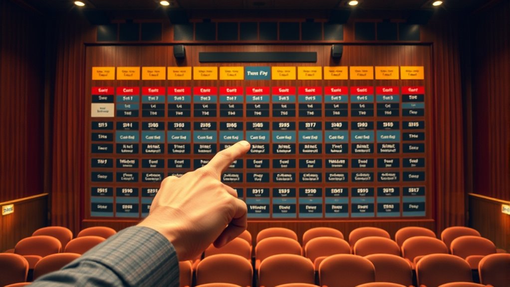 respectful audience behavior and seating