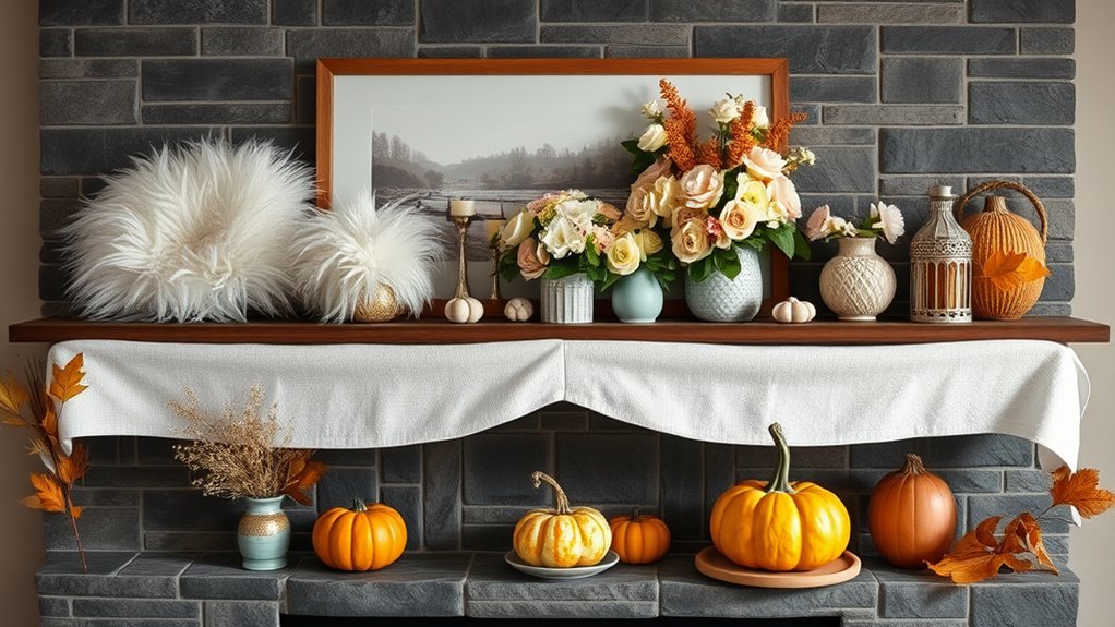 seasonal mantel styling tips