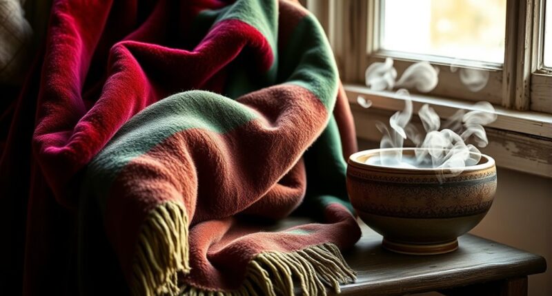 seasonal textile and scent swaps