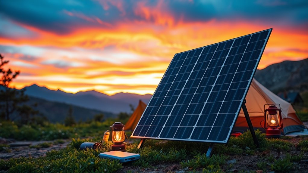 selecting suitable portable solar panels