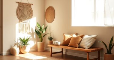 simple warm boho style