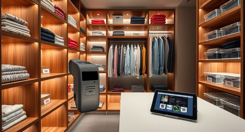smart closet inventory system