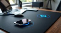 smart desk mats with wireless charging
