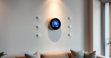 smart thermostats with sensors