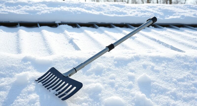 snow roof rakes