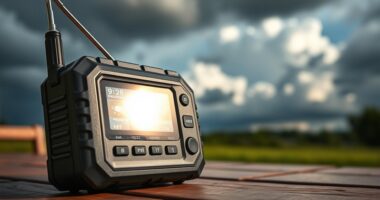 solar powered emergency weather radios