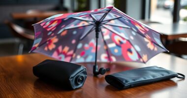 stylish portable travel umbrellas