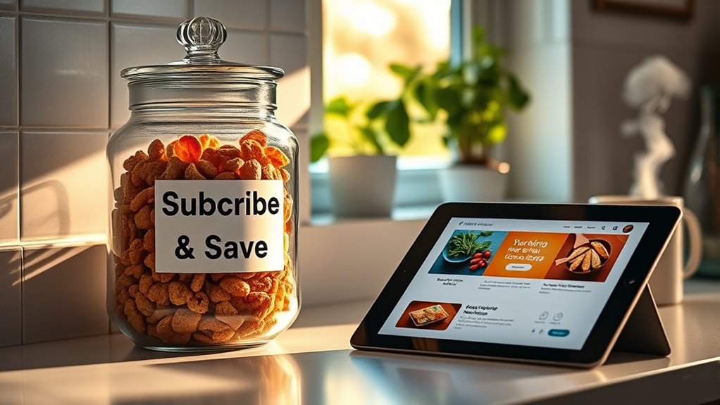 subscription savings and convenience