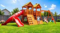 top backyard outdoor playsets