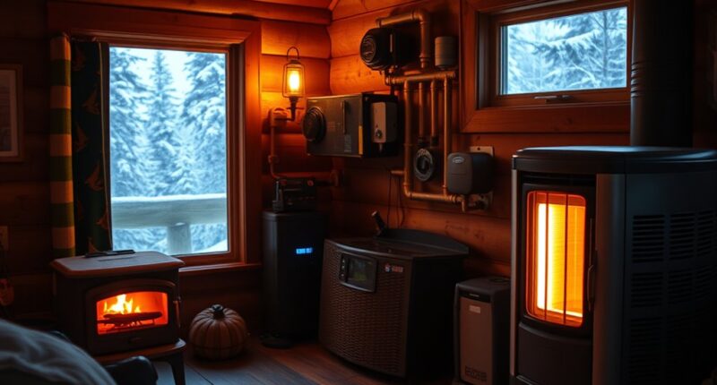 top cabin backup heating options