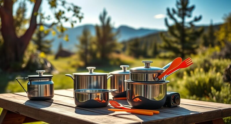 top camping cookware sets