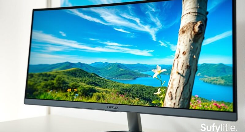 top color accurate photo displays