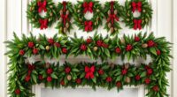 top decor wreath and garland sets