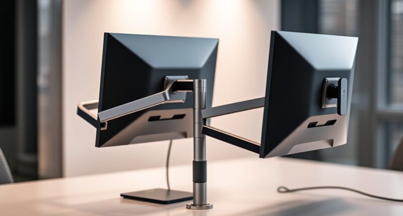 top dual monitor arm options