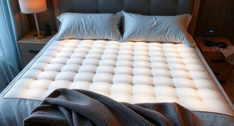 top heated mattress pads
