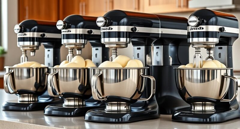 top high power bread mixers