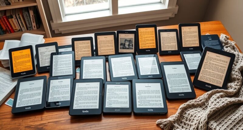 top kindle e readers 2025