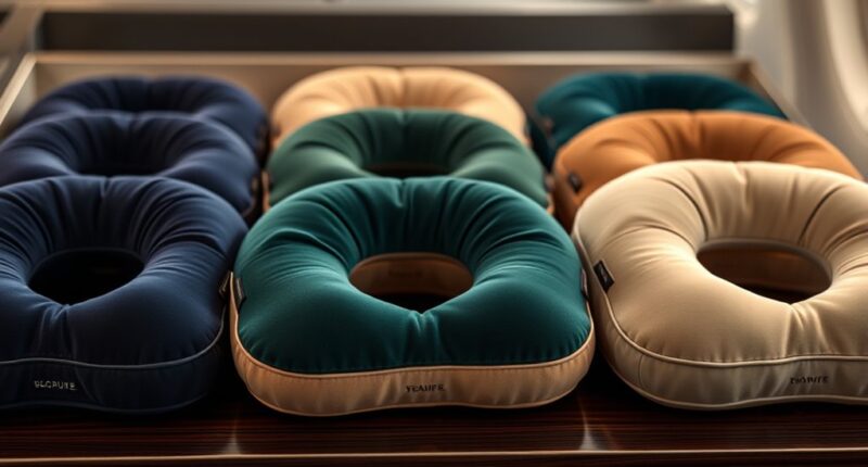 top luxury travel neck pillows