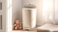 top odor control diaper pails