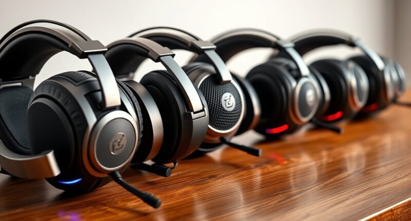 top open back gaming headsets