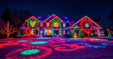 top outdoor holiday light projectors