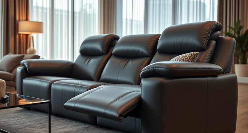top power reclining sofas