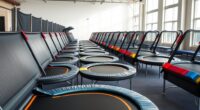 top premium trampoline workout sets