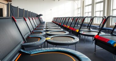 top premium trampoline workout sets