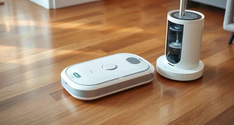 top robotic mops with auto cleaning bases